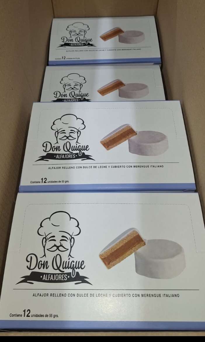 ALFAJOR DON QUIQUE GLASEADO 12UND